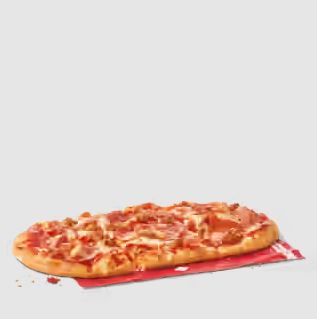 3 Meat Hat-Trick Flatbread Pizza